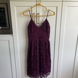 Love… ADY extra small purple/burgundy dress with spaghetti straps
